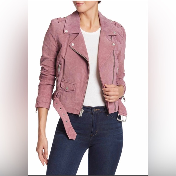 Andrew Marc Jackets & Blazers - Andrew Marc New York Sabrina Suede Moto Jacket
